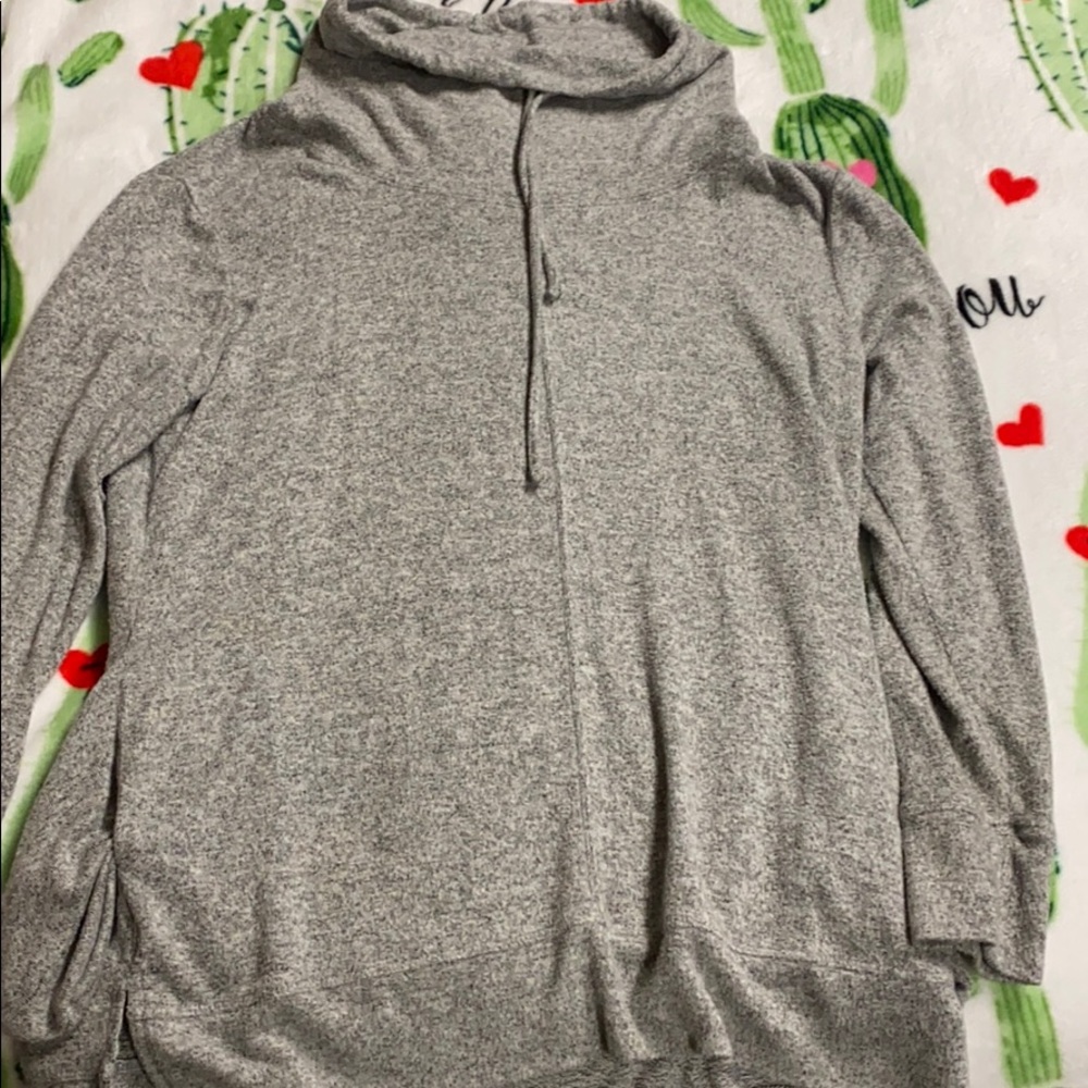 Aerie soft slouch neck hoodie